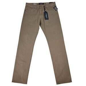 Liverpool Men's Relaxed Straight Dark Tan Cotton 5 Pocket Pants Size 31x34 NWT